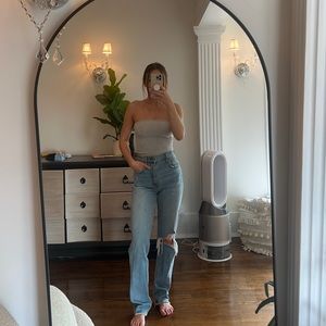 Abercrombie straight leg jeans
